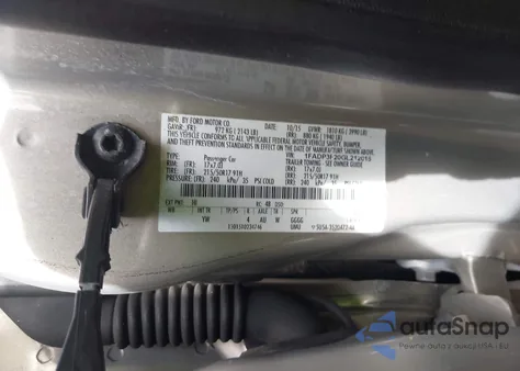 2016 Ford Focus Se из США, поврежденный, VIN 1FADP3F20GL212015